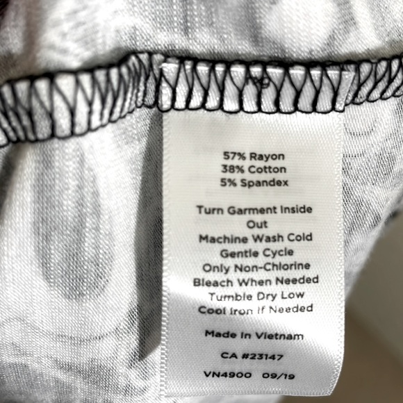 Talbots Drawstring Adjustable Waist Dress Size XL - Picture 6 of 7